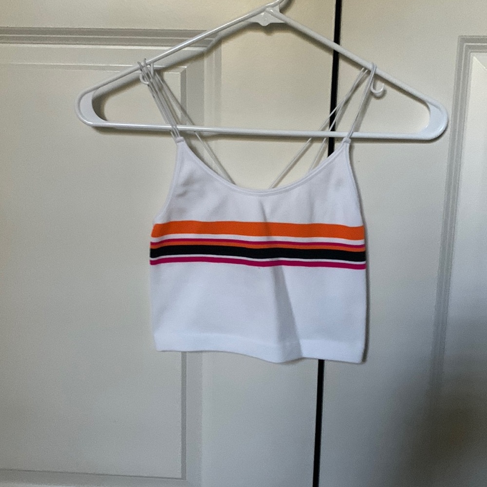 brand new white tank top